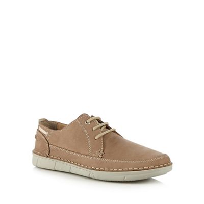 Henley Comfort Taupe casual Derby shoes